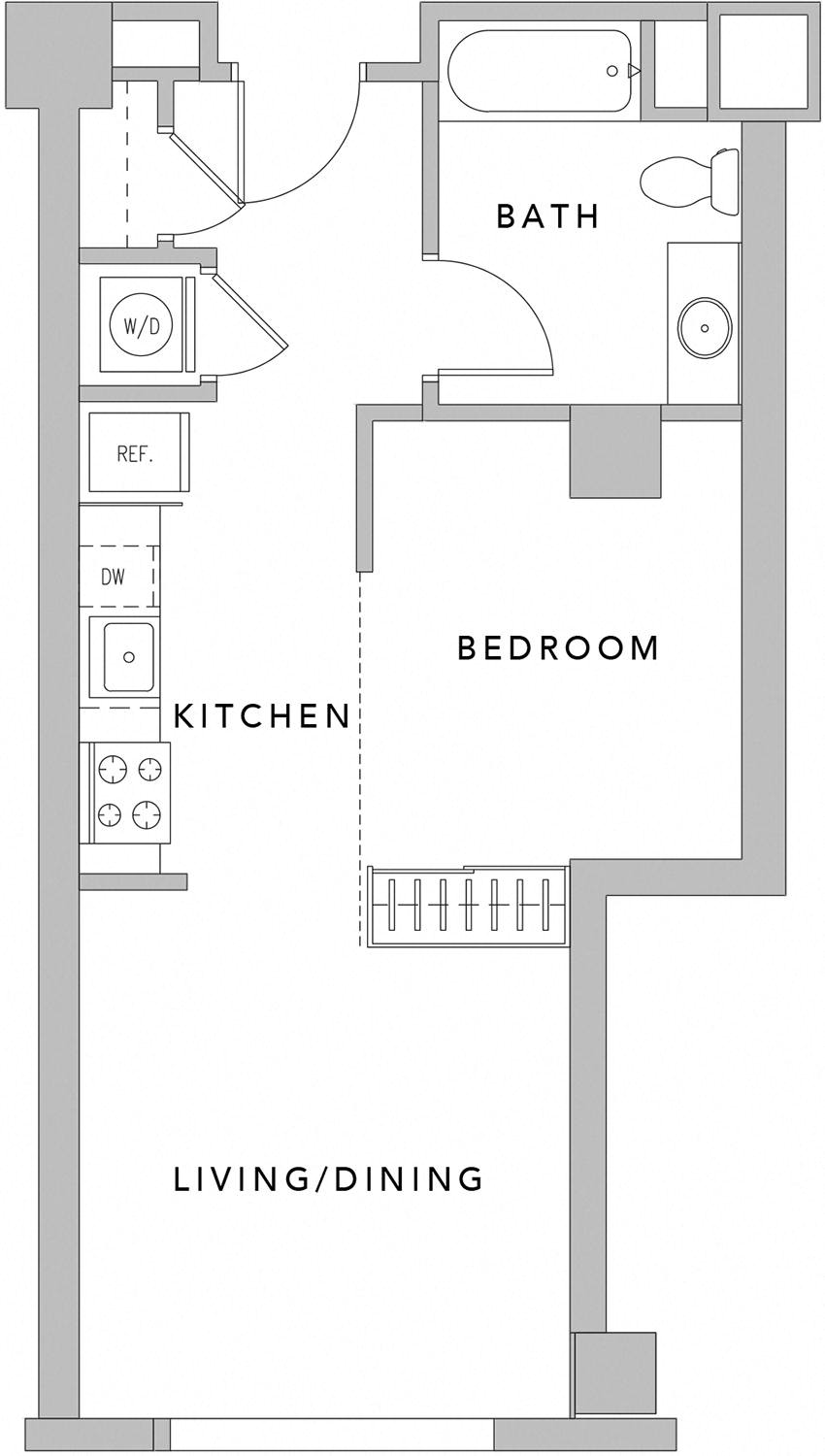 Floor plan layout diagram for SG Renovation 2